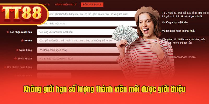 Không có rào cản về số lượng thành viên tuyển mới, mở rộng thoải mái